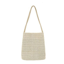 Load image into Gallery viewer, Vintage Handmade Women Rattan Bag Straw