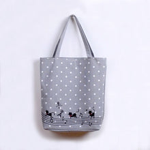 Load image into Gallery viewer, Women's Shoulder Bag Music Cats Printed