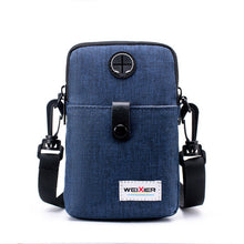 Load image into Gallery viewer, Fashion Men Messenger Bag Phone Pocket