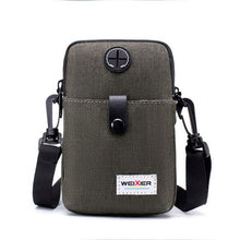 Load image into Gallery viewer, Fashion Men Messenger Bag Phone Pocket