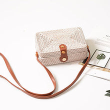 Load image into Gallery viewer, Fashion Round Straw Bag Handbags Women