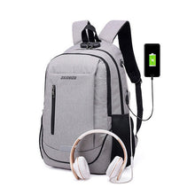 Load image into Gallery viewer, Men's And Women's Backpack USB Travel Bag