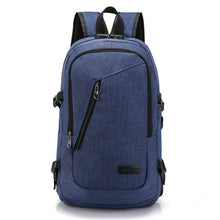 Load image into Gallery viewer, Men's And Women's Backpack USB Travel Bag