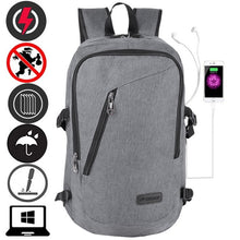 Load image into Gallery viewer, Men's And Women's Backpack USB Travel Bag