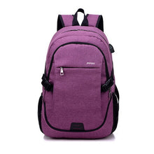 Load image into Gallery viewer, Men's And Women's Backpack USB Travel Bag