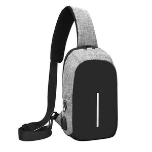 Men's And Women's Backpack USB Travel Bag