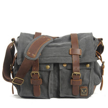 Load image into Gallery viewer, Canvas Leather Men Messenger Bags I AM LEGEND