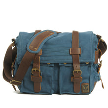 Load image into Gallery viewer, Canvas Leather Men Messenger Bags I AM LEGEND