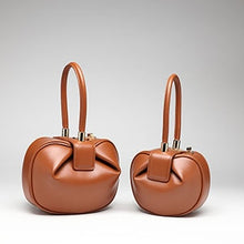 Load image into Gallery viewer, Genuine Leather Women Bucket Handbags
