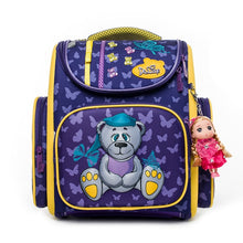 Load image into Gallery viewer, 1-3 Grade Kids Orthopedic School Bag Girls Fashion