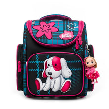 Load image into Gallery viewer, 1-3 Grade Kids Orthopedic School Bag Girls Fashion