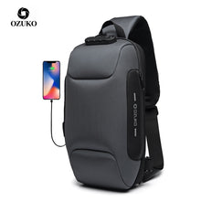 Load image into Gallery viewer, Crossbody Bag for Men Anti-theft Shoulder
